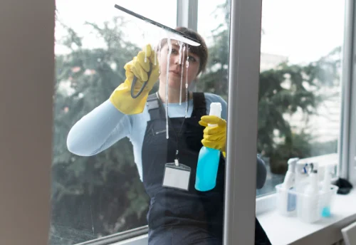 Nettoyage de vitres intérieures et extérieures à Maucor